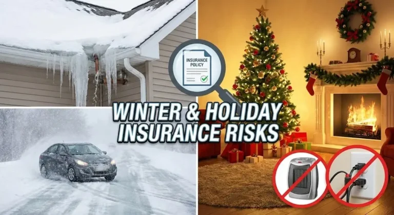 Winter Insurance Risks: How Cold Weather and the Holidays Can Impact Your Coverage (and What to Do About It)