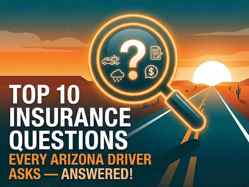 Top 10 Insurance Questions Every Arizona Driver Asks — Answered! | TWFG Cota Insurance